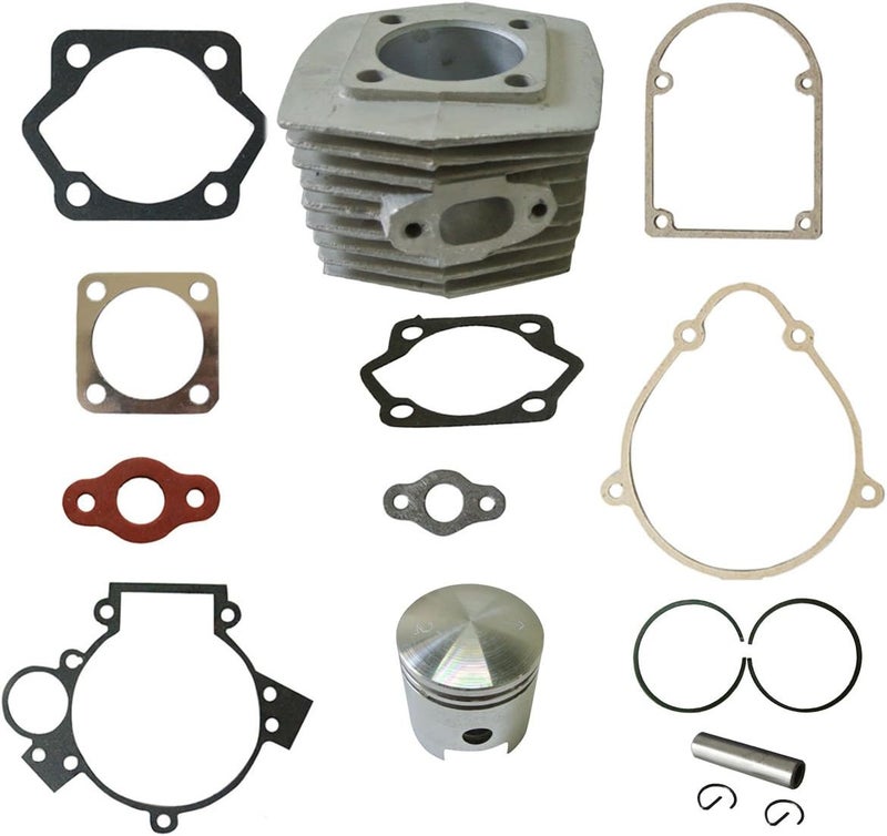 sthus Cylinder&Piston&Pin Clips Wrist&Gasket Set Fit 80cc Motorized Bicycle Bike Motor - Image 2